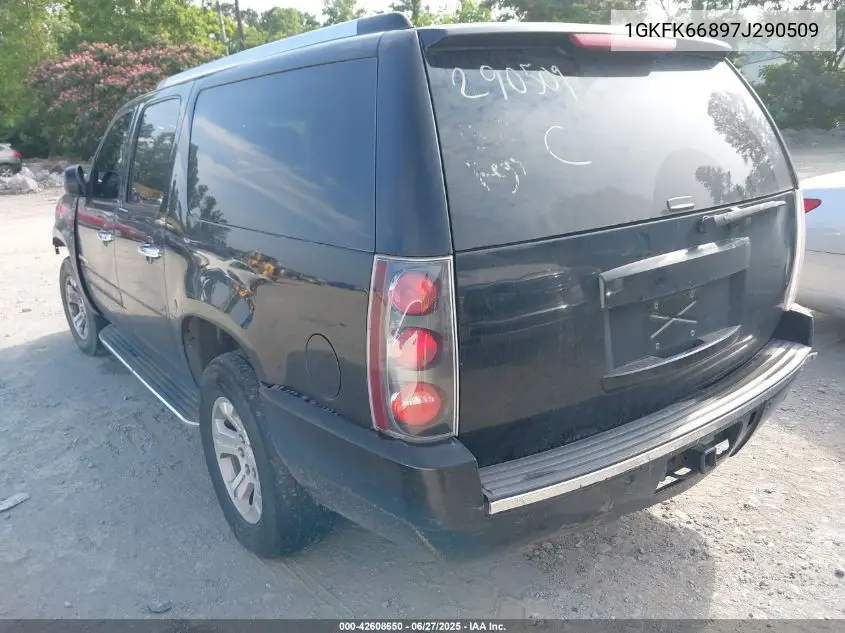 2007 GMC Yukon Xl 1500 Denali VIN: 1GKFK66897J290509 Lot: 42608650