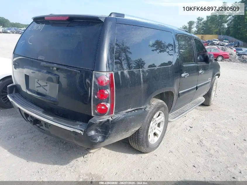 2007 GMC Yukon Xl 1500 Denali VIN: 1GKFK66897J290509 Lot: 42608650