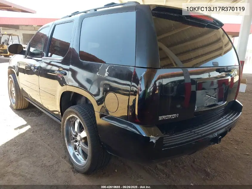 2007 GMC Yukon Slt VIN: 1GKFC13J17R370119 Lot: 42610685
