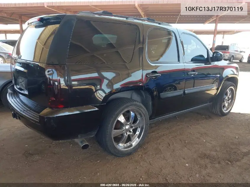 2007 GMC Yukon Slt VIN: 1GKFC13J17R370119 Lot: 42610685