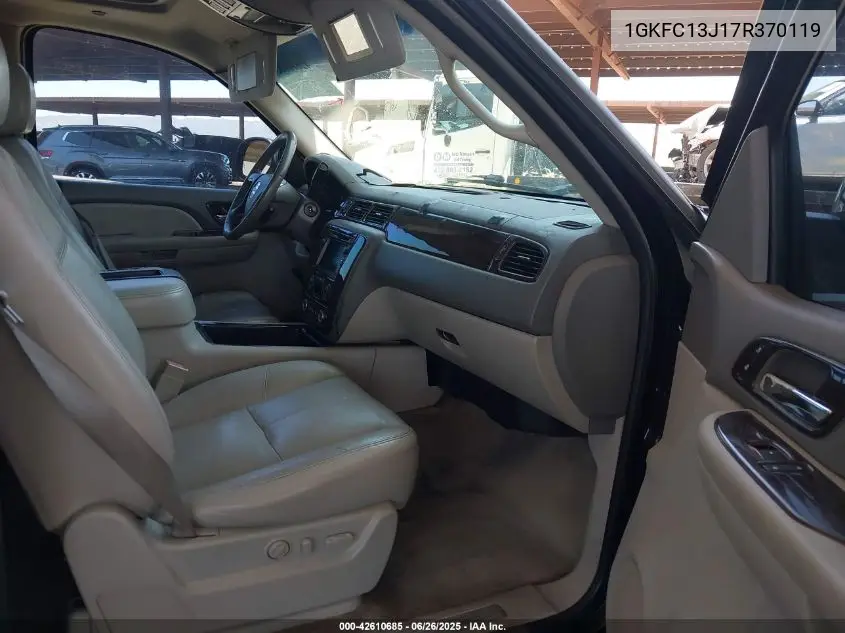 2007 GMC Yukon Slt VIN: 1GKFC13J17R370119 Lot: 42610685