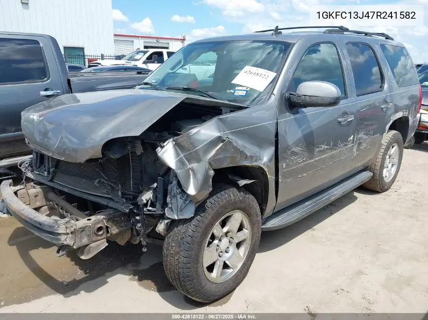 2007 GMC Yukon Slt VIN: 1GKFC13J47R241582 Lot: 42618122
