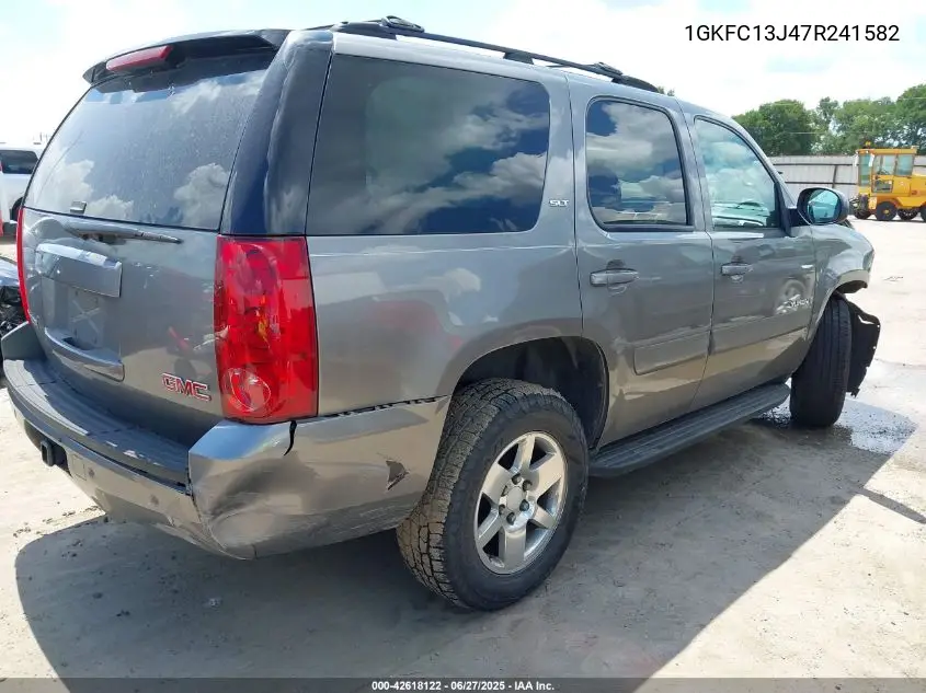 2007 GMC Yukon Slt VIN: 1GKFC13J47R241582 Lot: 42618122