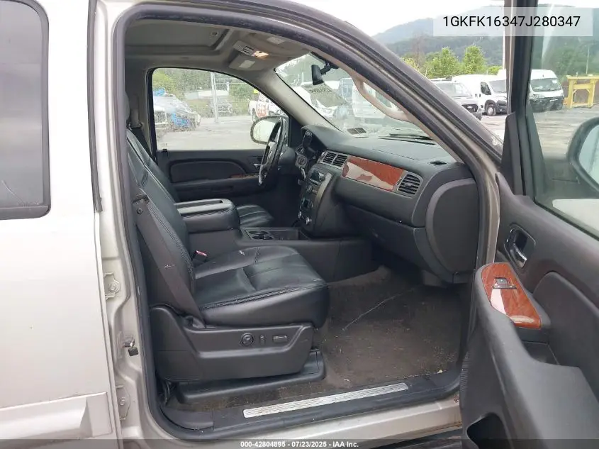 2007 GMC Yukon Xl 1500 Slt VIN: 1GKFK16347J280347 Lot: 42804895