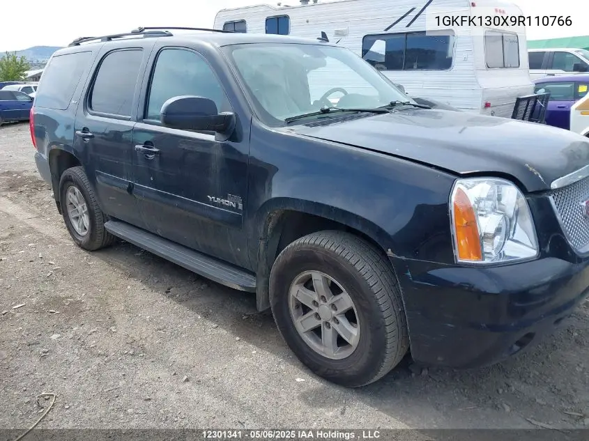 2009 GMC Yukon VIN: 1GKFK130X9R110766 Lot: 12301341