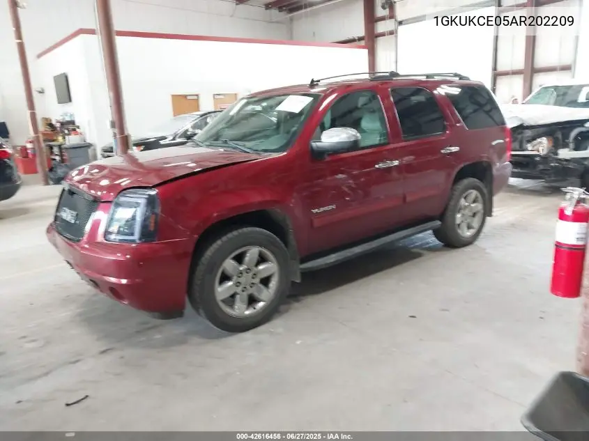 2010 GMC Yukon Slt VIN: 1GKUKCE05AR202209 Lot: 42616456