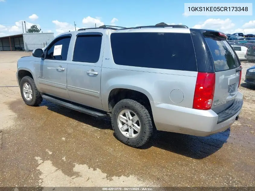 2012 GMC Yukon Xl 1500 Slt VIN: 1GKS1KE05CR173348 Lot: 42013770