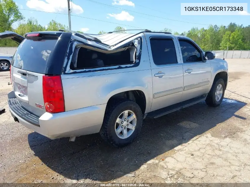 2012 GMC Yukon Xl 1500 Slt VIN: 1GKS1KE05CR173348 Lot: 42013770