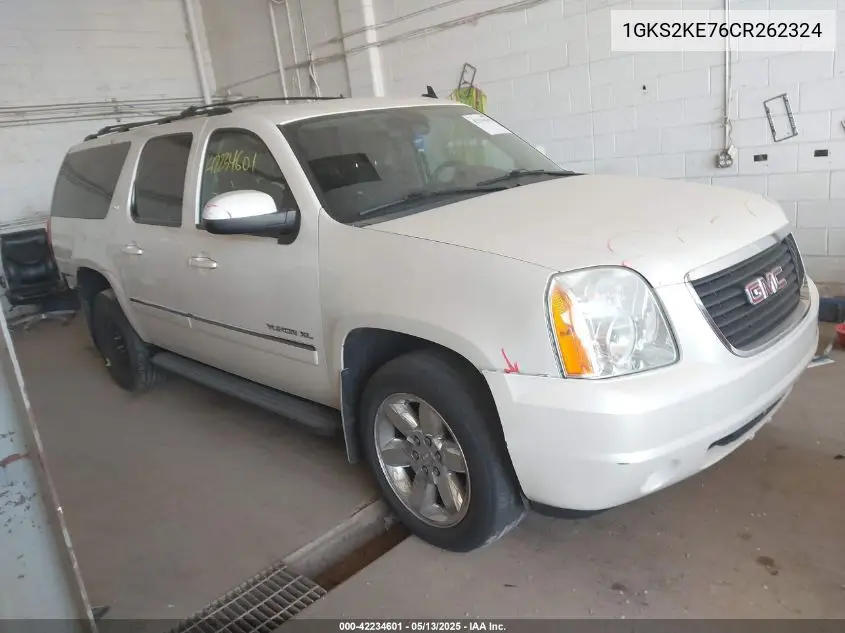 2012 GMC Yukon Xl 1500 Slt VIN: 1GKS2KE76CR262324 Lot: 42234601