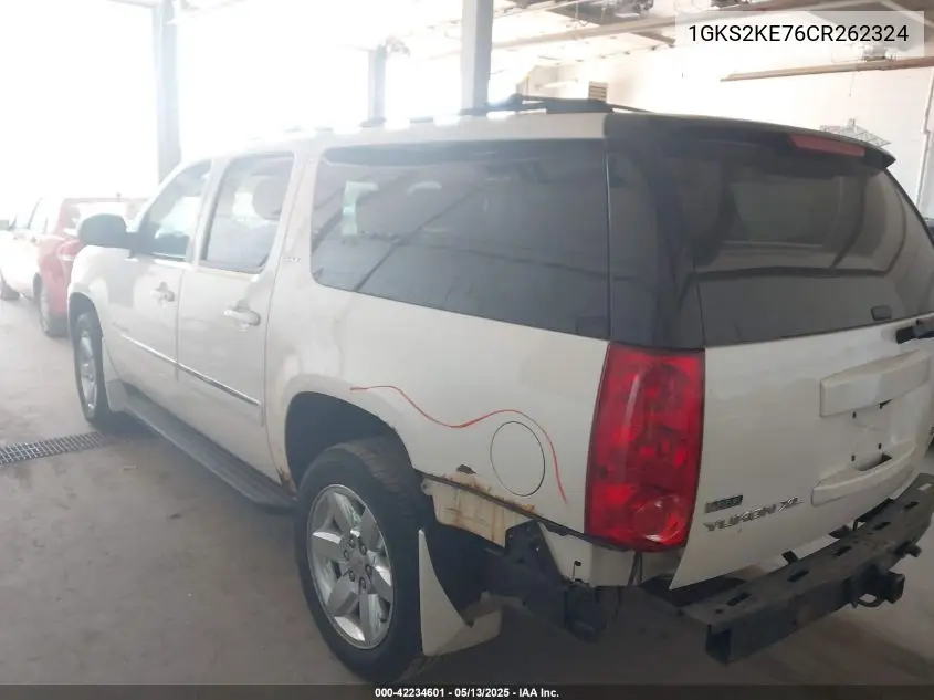 2012 GMC Yukon Xl 1500 Slt VIN: 1GKS2KE76CR262324 Lot: 42234601
