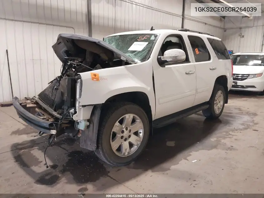 2012 GMC Yukon Slt VIN: 1GKS2CE05CR264039 Lot: 42254415