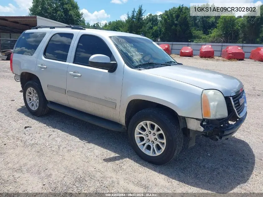 2012 GMC Yukon Sle VIN: 1GKS1AE09CR302802 Lot: 42592064
