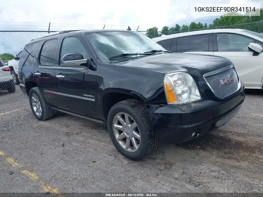 2013 GMC Yukon Denali VIN: 1GKS2EEF9DR341514 Lot: 42243320