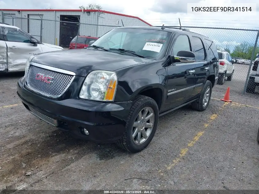 2013 GMC Yukon Denali VIN: 1GKS2EEF9DR341514 Lot: 42243320