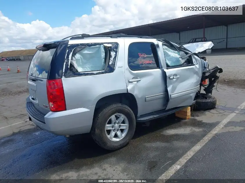 2013 GMC Yukon Slt VIN: 1GKS2CE08DR103637 Lot: 42258199