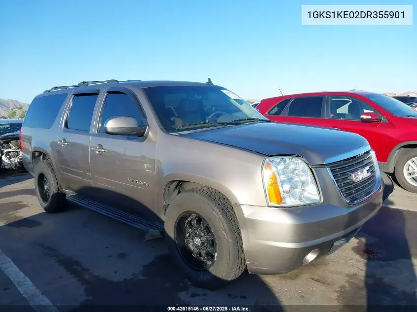 2013 GMC Yukon Xl 1500 Slt VIN: 1GKS1KE02DR355901 Lot: 42615146