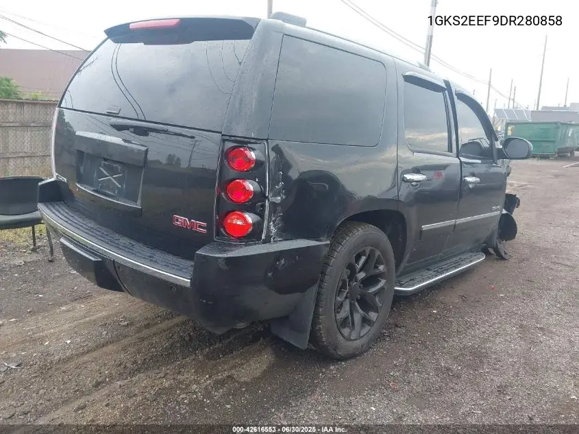 2013 GMC Yukon Denali VIN: 1GKS2EEF9DR280858 Lot: 42616553