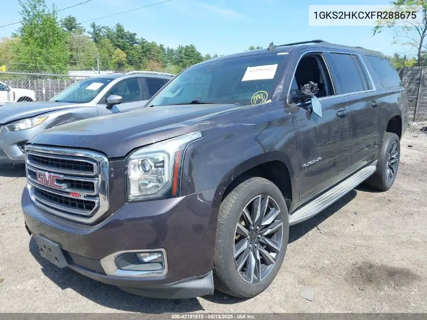 2015 GMC Yukon Xl 1500 Slt VIN: 1GKS2HKCXFR288675 Lot: 42191515