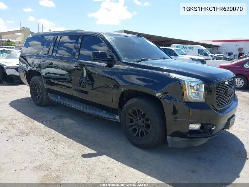 2015 GMC Yukon Xl 1500 Slt VIN: 1GKS1HKC1FR620070 Lot: 42200458