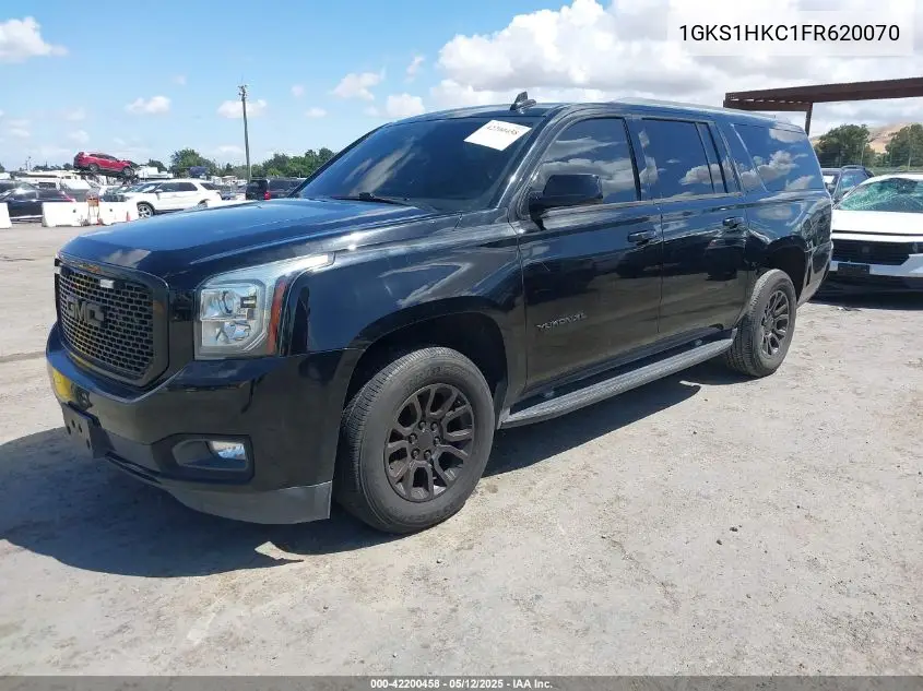 2015 GMC Yukon Xl 1500 Slt VIN: 1GKS1HKC1FR620070 Lot: 42200458