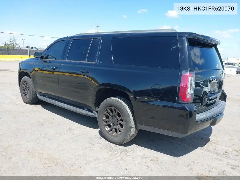 2015 GMC Yukon Xl 1500 Slt VIN: 1GKS1HKC1FR620070 Lot: 42200458