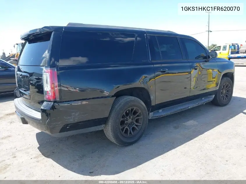2015 GMC Yukon Xl 1500 Slt VIN: 1GKS1HKC1FR620070 Lot: 42200458