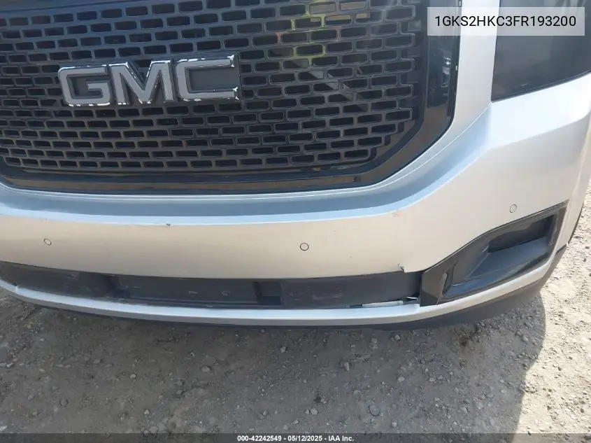 2015 GMC Yukon Xl 1500 Slt VIN: 1GKS2HKC3FR193200 Lot: 42242549