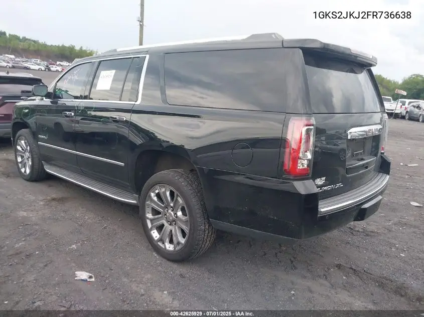 1GKS2JKJ2FR736638 2015 GMC Yukon Xl 1500 Denali