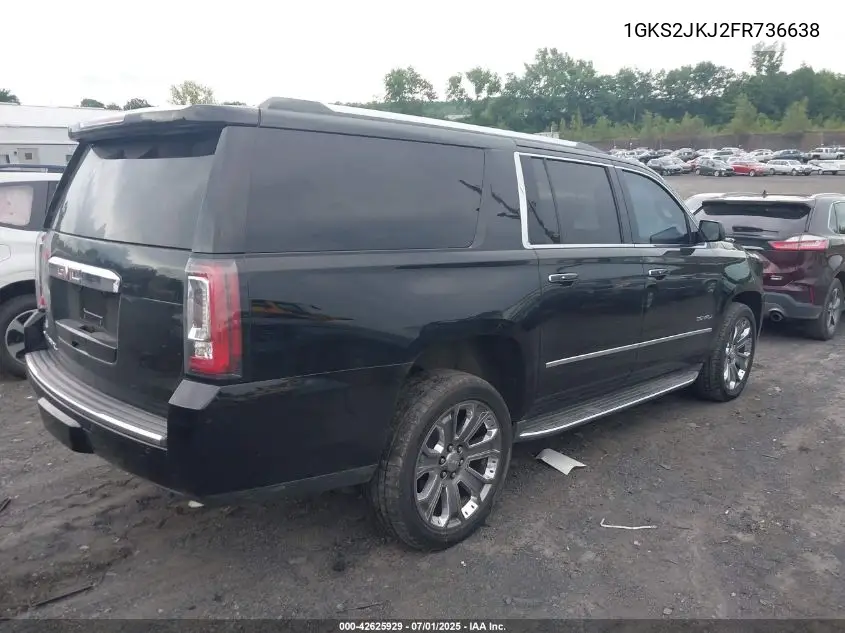1GKS2JKJ2FR736638 2015 GMC Yukon Xl 1500 Denali