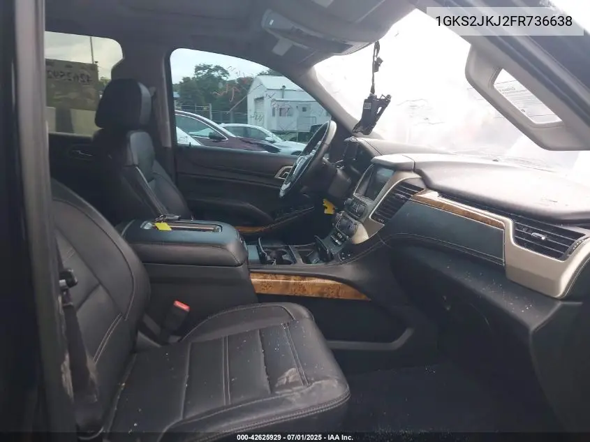 1GKS2JKJ2FR736638 2015 GMC Yukon Xl 1500 Denali