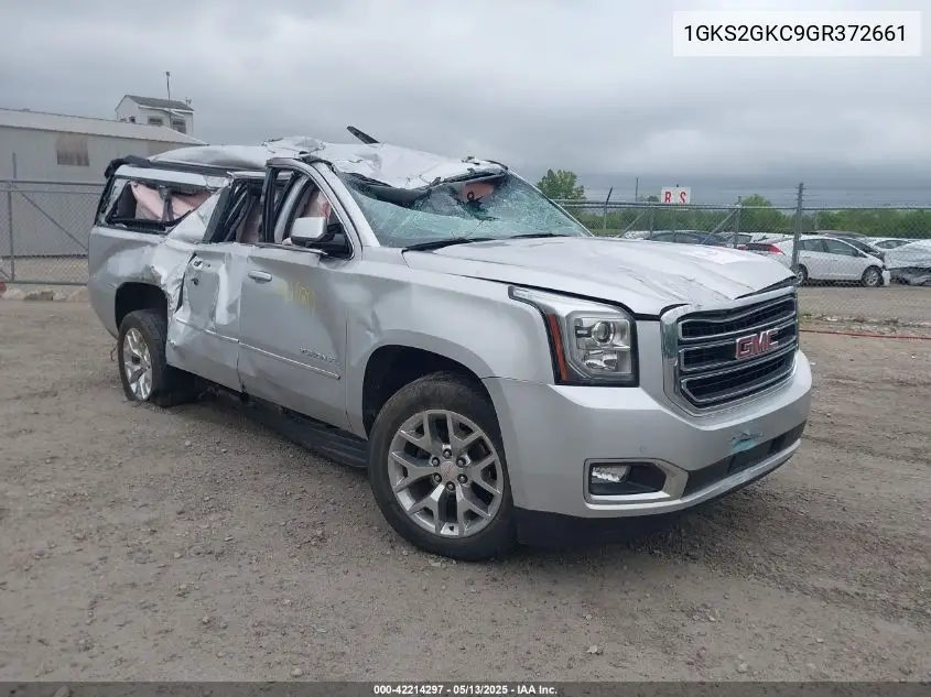 2016 GMC Yukon Xl Slt VIN: 1GKS2GKC9GR372661 Lot: 42214297