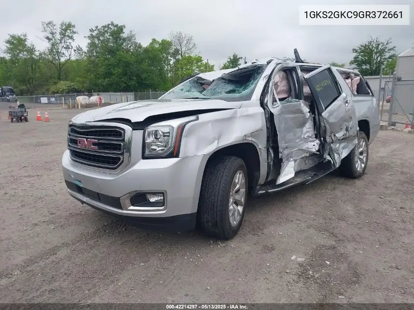 2016 GMC Yukon Xl Slt VIN: 1GKS2GKC9GR372661 Lot: 42214297