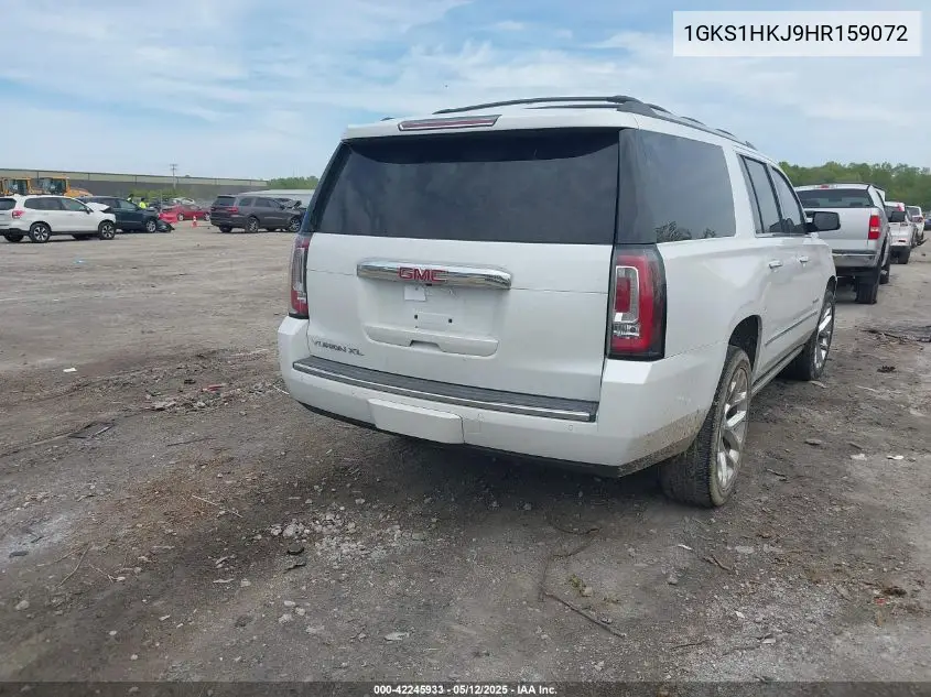 2017 GMC Yukon Xl Denali VIN: 1GKS1HKJ9HR159072 Lot: 42245933
