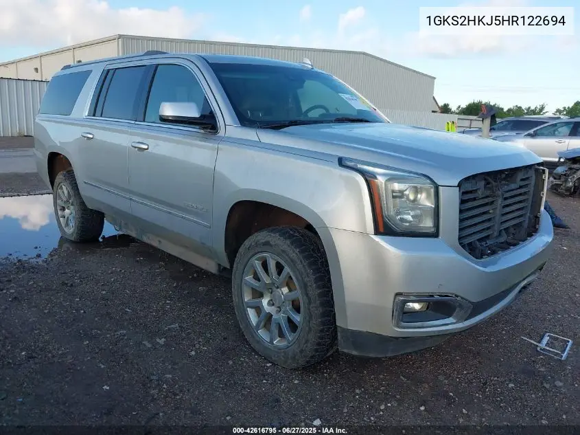 2017 GMC Yukon Xl Denali VIN: 1GKS2HKJ5HR122694 Lot: 42616795