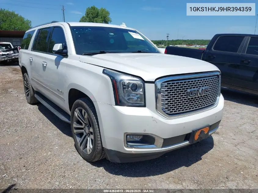 2017 GMC Yukon Xl Denali VIN: 1GKS1HKJ9HR394359 Lot: 42624515