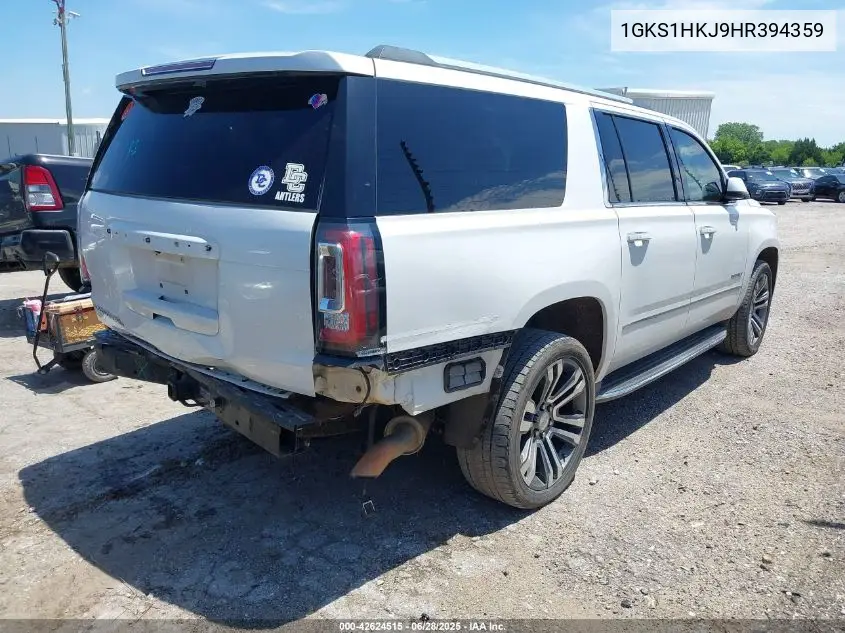 2017 GMC Yukon Xl Denali VIN: 1GKS1HKJ9HR394359 Lot: 42624515