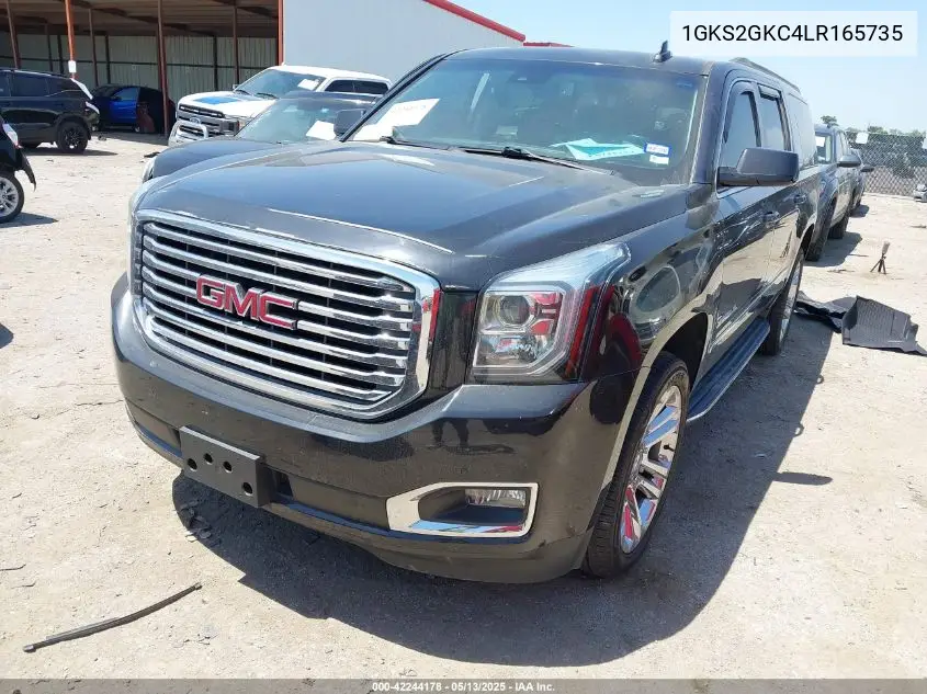 2020 GMC Yukon Xl 4Wd Slt VIN: 1GKS2GKC4LR165735 Lot: 42244178