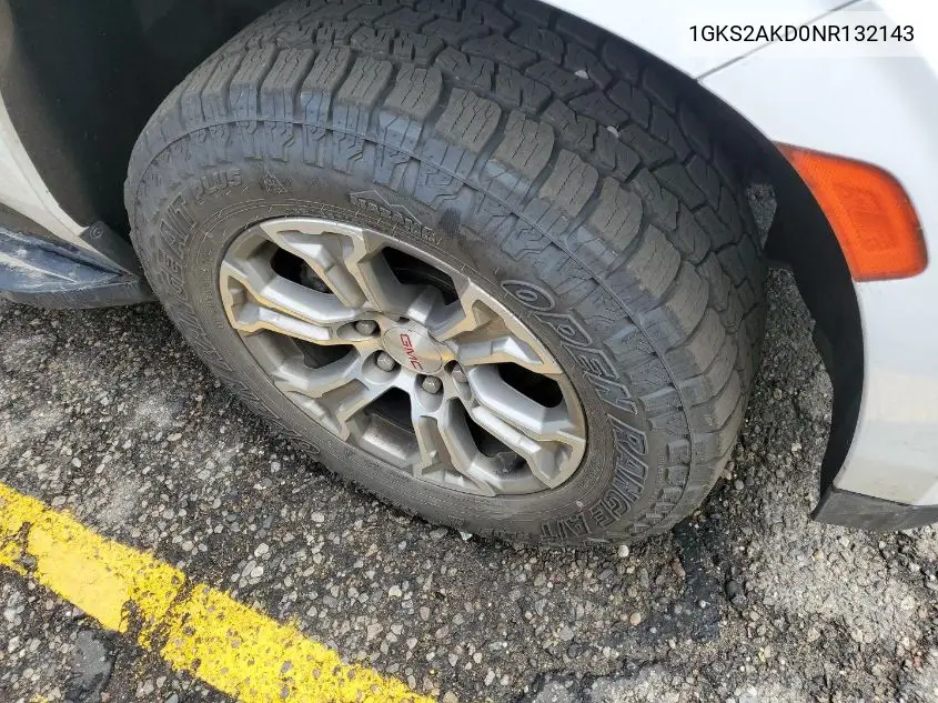 1gks2akd0nr132143 1GKS2AKD0NR132143 2022 GMC Yukon 4Wd Sle