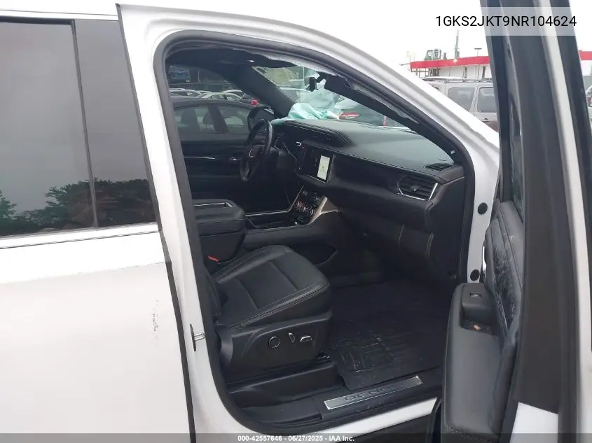 2022 GMC Yukon Xl 4Wd Denali VIN: 1GKS2JKT9NR104624 Lot: 42557646