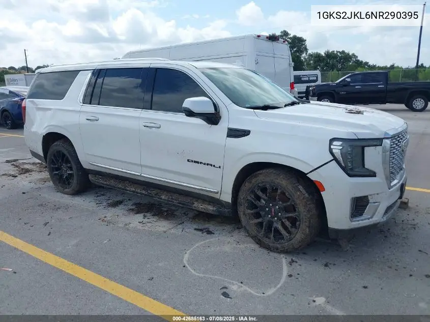 2022 GMC Yukon Xl 4Wd Denali VIN: 1GKS2JKL6NR290395 Lot: 42685163