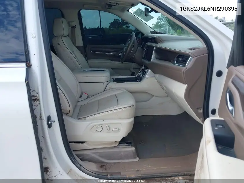 2022 GMC Yukon Xl 4Wd Denali VIN: 1GKS2JKL6NR290395 Lot: 42685163
