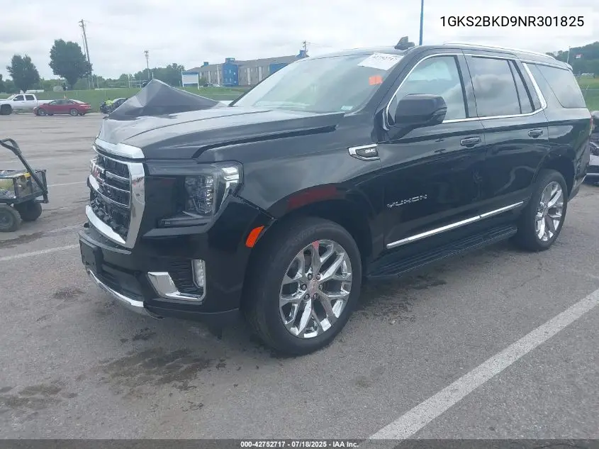 2022 GMC Yukon 4Wd Slt VIN: 1GKS2BKD9NR301825 Lot: 42752717