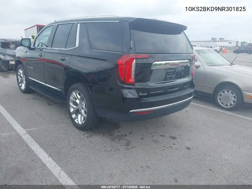 2022 GMC Yukon 4Wd Slt VIN: 1GKS2BKD9NR301825 Lot: 42752717