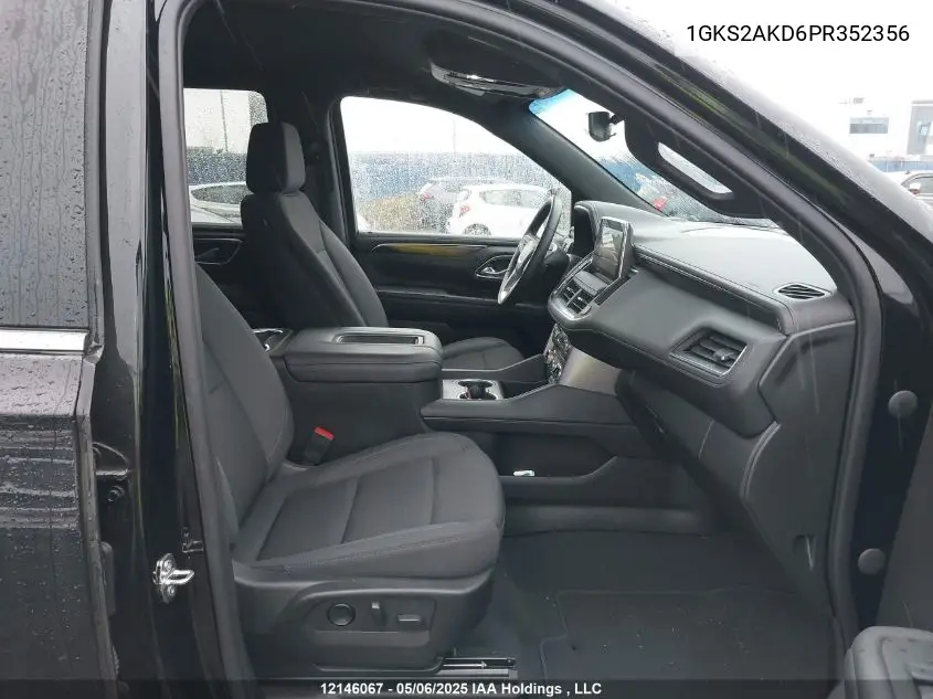2023 GMC Yukon VIN: 1GKS2AKD6PR352356 Lot: 12146067