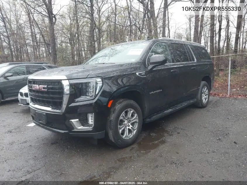 2023 GMC Yukon Xl 4Wd Sle VIN: 1GKS2FKDXPR555330 Lot: 41956150