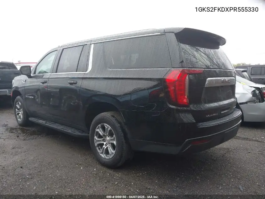 2023 GMC Yukon Xl 4Wd Sle VIN: 1GKS2FKDXPR555330 Lot: 41956150