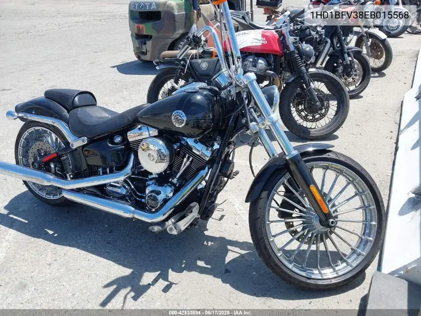 2014 Harley-Davidson Fxsb Breakout VIN: 1HD1BFV38EB015568 Lot: 42533594