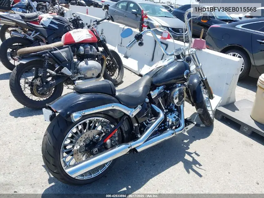 2014 Harley-Davidson Fxsb Breakout VIN: 1HD1BFV38EB015568 Lot: 42533594