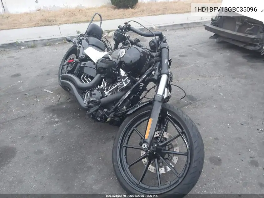 2016 Harley-Davidson Fxsb Breakout VIN: 1HD1BFV13GB035096 Lot: 42454879