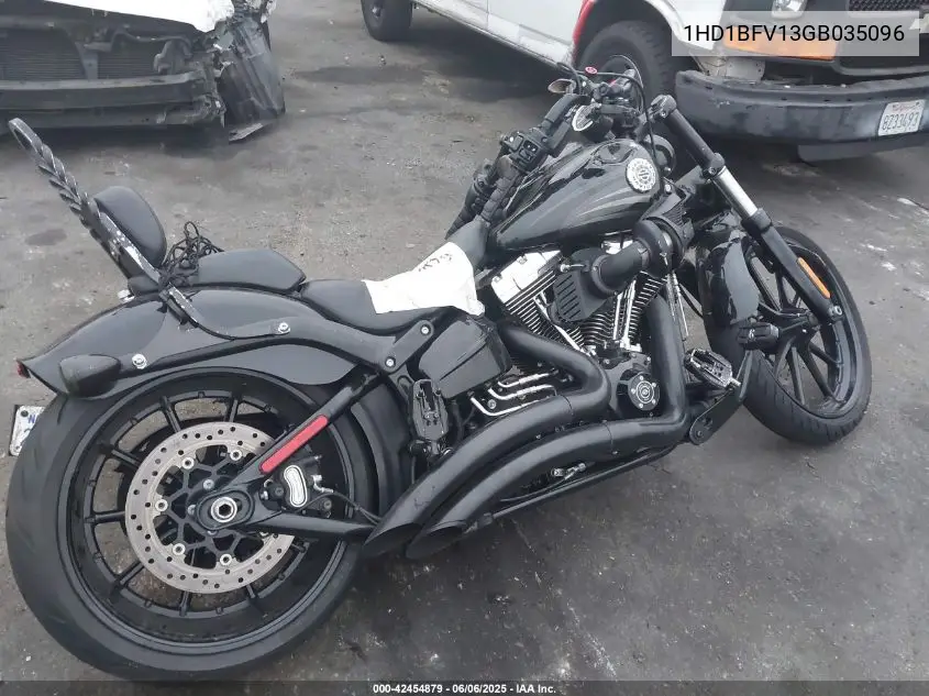 2016 Harley-Davidson Fxsb Breakout VIN: 1HD1BFV13GB035096 Lot: 42454879